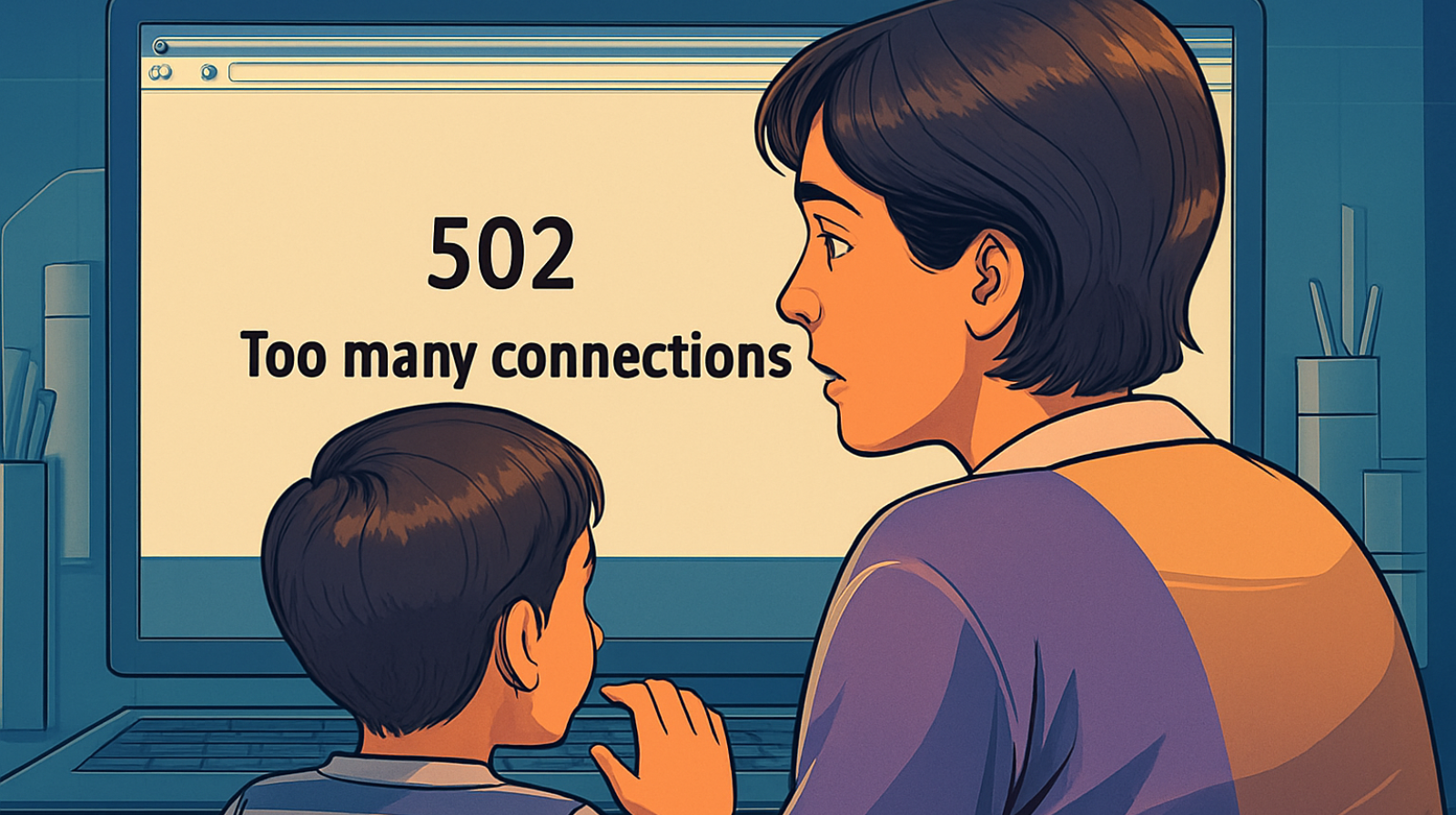 Error 502 — too many connections